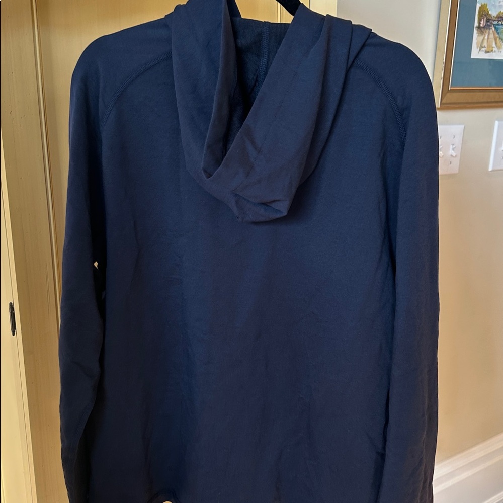J. Crew Men's Navy Hoodie - Picture 3 of 3